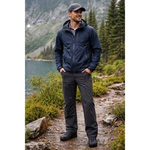 Sunice Typhoon Zephal Waterproof Rain Pants Golf Mens XL Gray